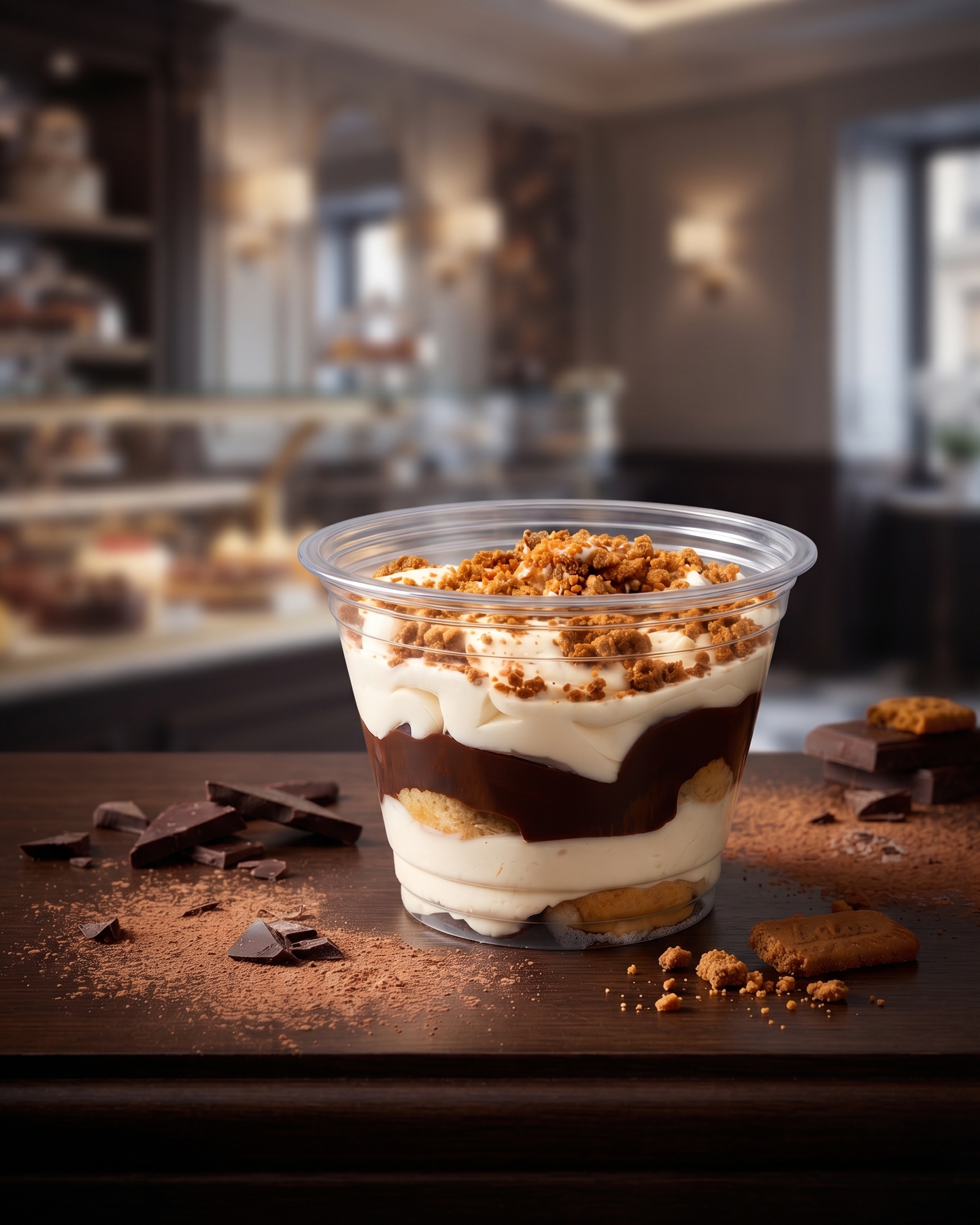 Tiramisù Chocolat-Spéculoos — pot individuel, Di Dolce Desserts